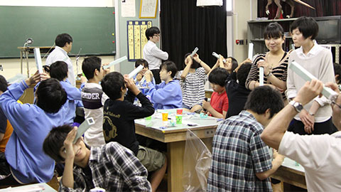支援イベントの様子